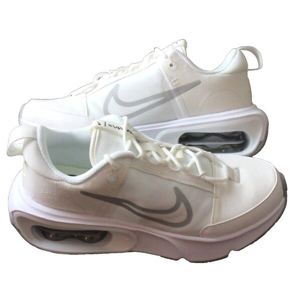 Nike Women's Air Max INTRLK Running Training Shoes Summit White Grey Sizes NIB - Picture 1 of 5